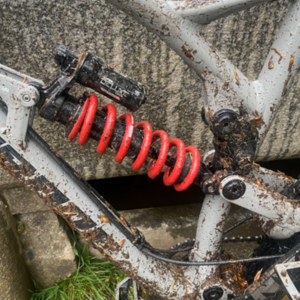 2019 Nukeproof Mega Silver, gray or bare metal