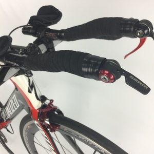 2008 Specialized S-Works Transition Black, White, and Red