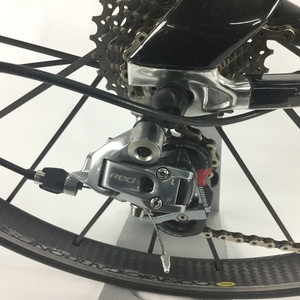 2008 Specialized S-Works Transition Black, White, and Red