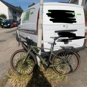 2022 Cube Nuroad Race Green and Black