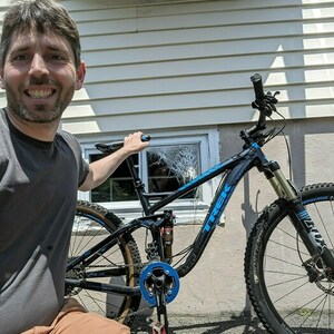 2015 Trek Fuel EX 7 27.5 Black and Blue