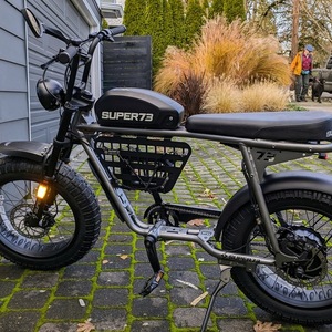 2023 Super73 Super73-S2 Silver, gray or bare metal