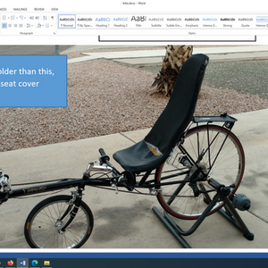 1993 Turner Bicycles Recumbent Black