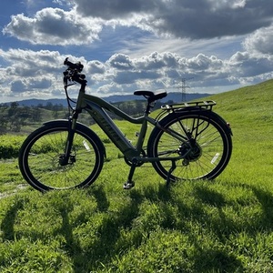 2024 Aventón Level.2 Commuter Ebike Silver, gray or bare metal