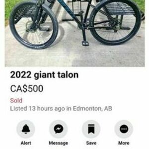 2023 Giant Talon 2 Black