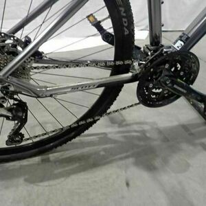 2024 SCOTT Sub Cross 20 Silver, gray or bare metal