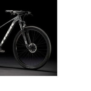 2024 Trek Marlin 5 xs 27.5 L Black and Silver, gray or bare metal