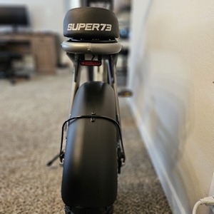2023 Super73 Aluminum Silver, gray or bare metal and Black