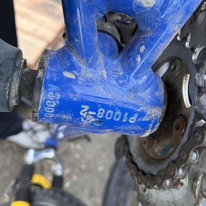 2001 Jamis Blue and Yellow or Gold