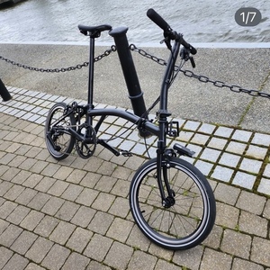 2023 Brompton Bicycle S type Black
