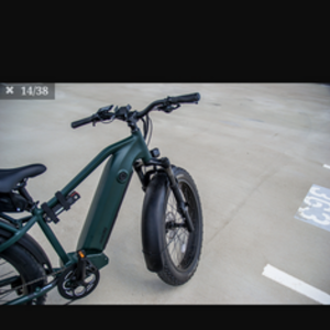 2024 Ride1Up XR Green and Black