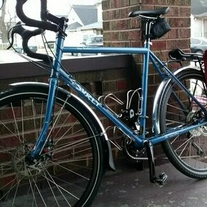 2017 Surly Disc Trucker Blue
