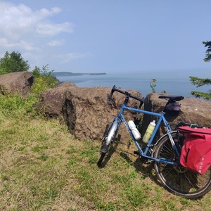 2017 Surly Disc Trucker Blue