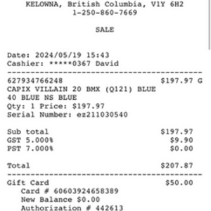 2024 Capix Villian Blue