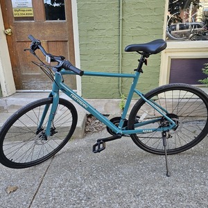 2024 Retrospec Atlas Fitness Hybrid Bike Green