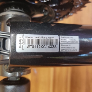 2021 Trek Verve 1 Disc Lowstep Black