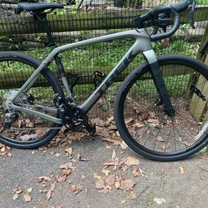 2023 Trek Checkpoint SL5 54 Satin Silver, gray or bare metal