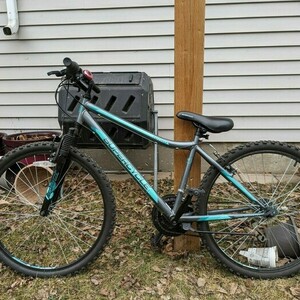 Supercycle Nitro Silver, gray or bare metal and Teal