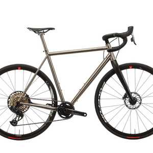 2022 BlackHeart Bike Co. Allroad Ti Silver, gray or bare metal
