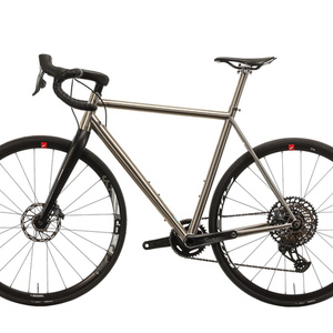 2022 BlackHeart Bike Co. Allroad Ti Silver, gray or bare metal