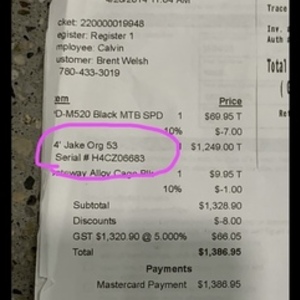 2014 Kona JAKE Orange