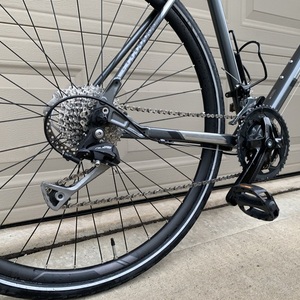 2017 Specialized Sirrus Sport Silver, gray or bare metal and Black