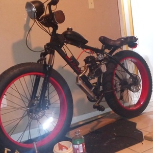 2024 Tommygone bronco Fat tire Black and Red