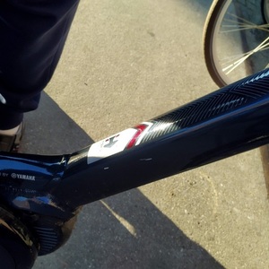 2021 Giant Entour E+1 Blue en Stickers tape or other cover-up