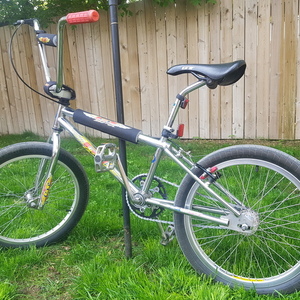 1996 GT Bicycles Interceptor Silver, gray or bare metal