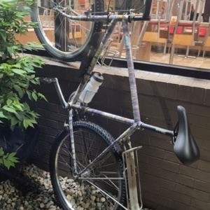 1993 Diamondback Purple and Silver, gray or bare metal