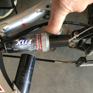 1998 Specialized Stump Jumper FSR XC Silver, gray or bare metal