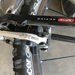 1998 Specialized Stump Jumper FSR XC Silver, gray or bare metal