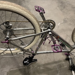 1992 Marin Bikes Indian Fire Trail Silver, gray or bare metal