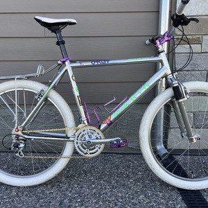 1992 Marin Bikes Indian Fire Trail Silver, gray or bare metal