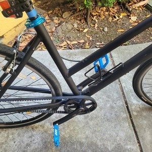 Priority Bicycles Classic Plus Gotham Edition Black and Blue