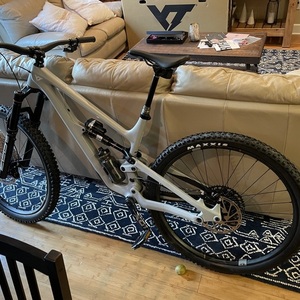 2022 YT Capra uncaged 6 Silver, gray or bare metal