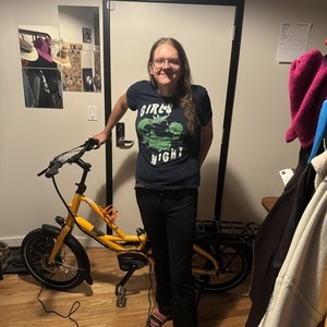 Tern Quick Haul D8 cargo bike (rear storage) Yellow or Gold