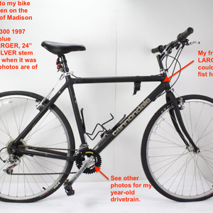 1997 Cannondale h300 Blue