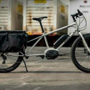 Surly Big Dummy Silver, gray or bare metal