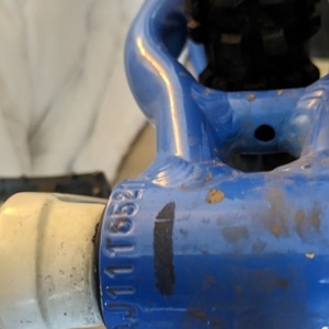 2019 Norco Bikes Katmandu Blue and White