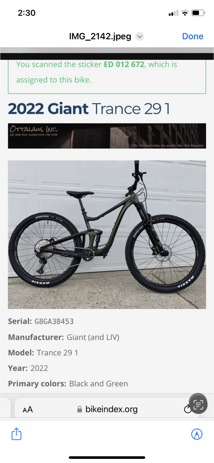 Bike photo