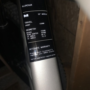 2023 Norco Bikes Storm 1 Silver, gray or bare metal
