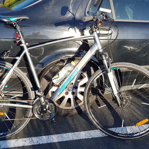 2019 Merida Bikes XL Silver, gray or bare metal