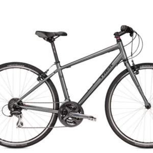 2015 Trek 7.2 FX Silver, gray or bare metal and Pink