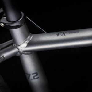 2015 Trek 7.2 FX Silver, gray or bare metal and Pink