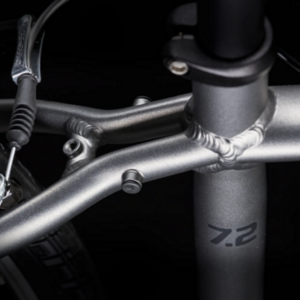 2015 Trek 7.2 FX Silver, gray or bare metal and Pink