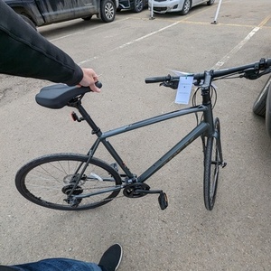 2023 Trek FX 2 Silver, gray or bare metal