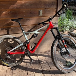 2018 Specialized Enduro Orange and White