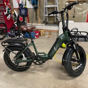 Synergy STEP-V2 500w Fat Folding Step Through Green