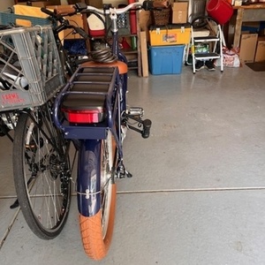 2024 Priority Bicycles E-Cruiser Blue